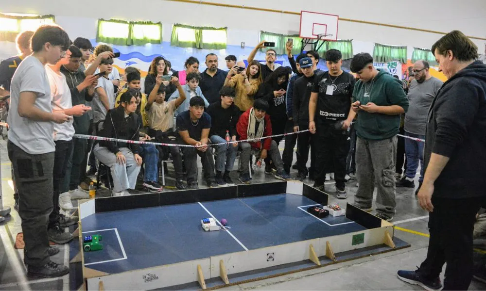 Liga de robótica en Dolavon 4