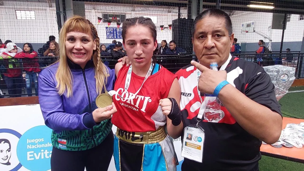 CHUBUT CERRÓ LOS EVITA CON MEDALLA ORO EN BOXEO