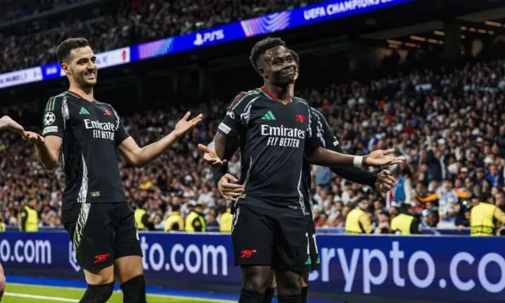 Arsenal venció al Real Madrid