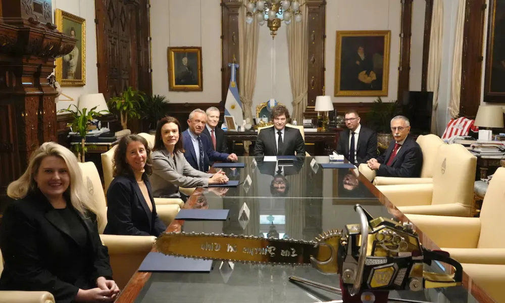 Reunión en Casa Rosada