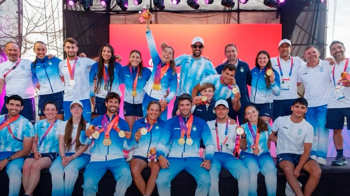 Argentina segunda en el medallero