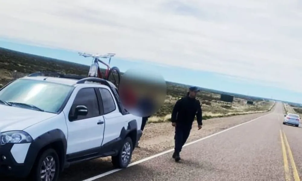 Siniestro vial en Chubut 