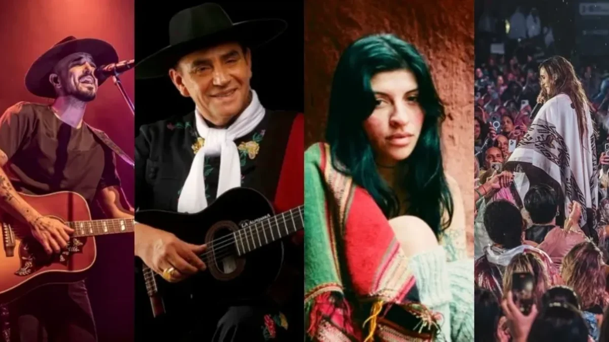 Cazzu, Abel Pintos, Soledad y el Chaqueño Fotos NA