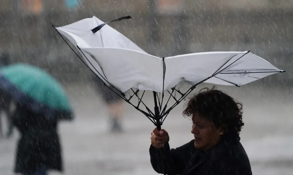 Viento y lluvia