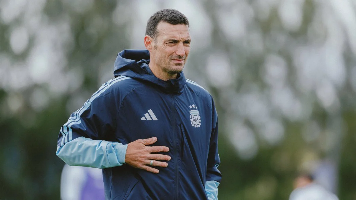 Lionel Scaloni. Foto X @Argentina
