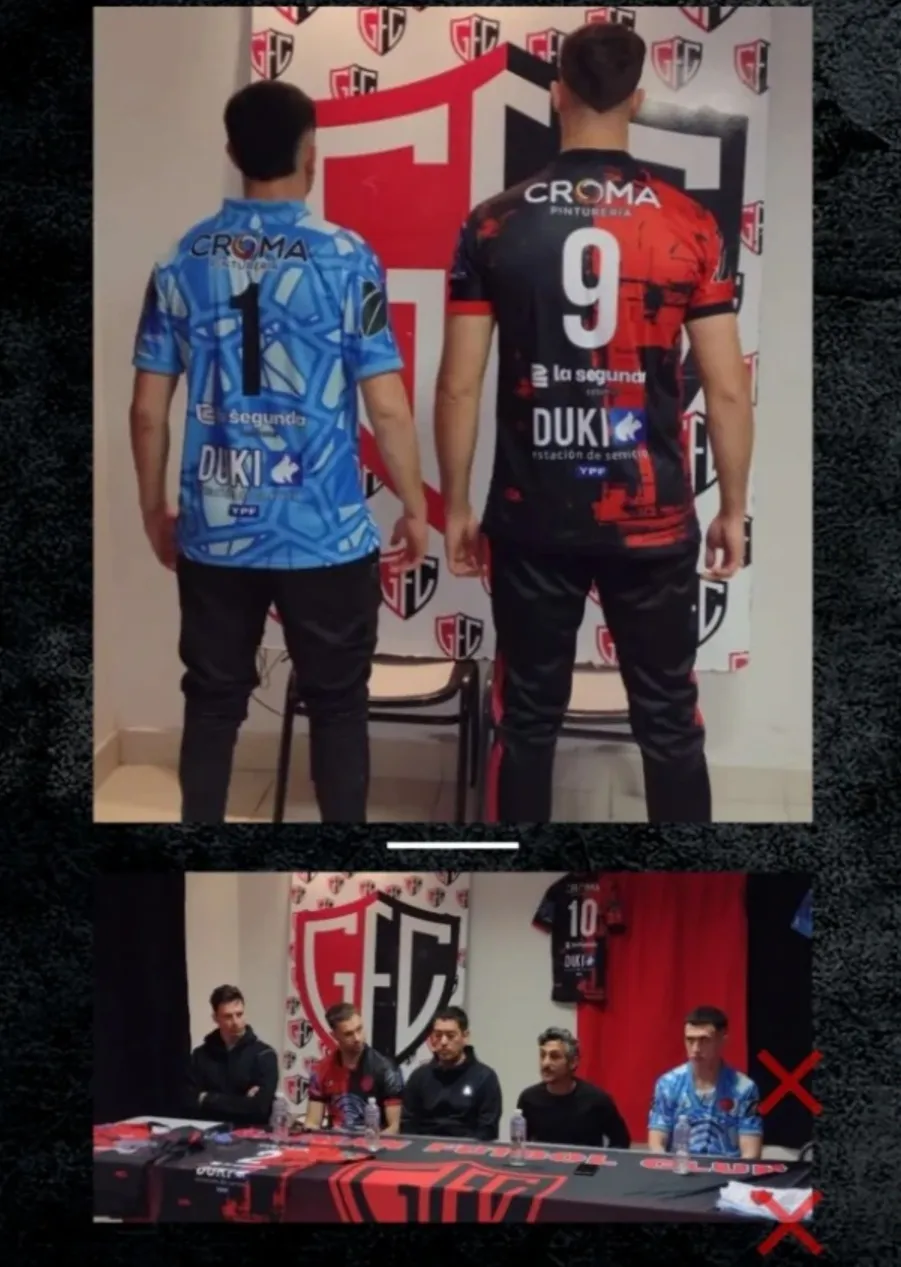 GAIMAN PRESENTÓ SU NUEVA CAMISETA