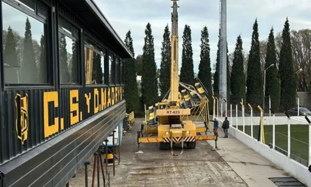 Las obras siguen a paso firme