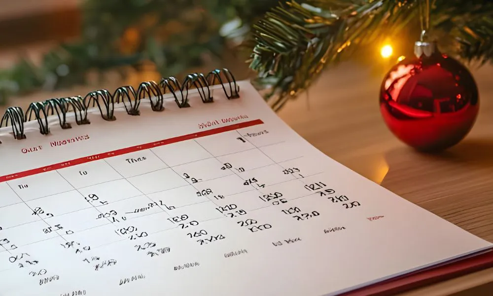 Almanaque Navidad imagenilustrativa Freepik