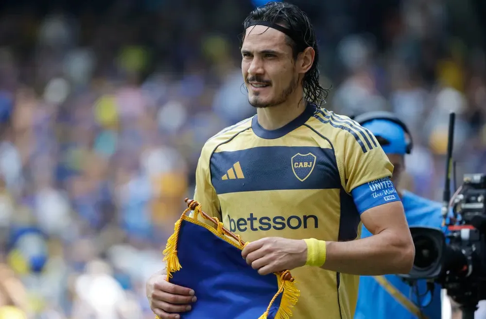 Edinson Cavani no piensa irse de Boca Juniors