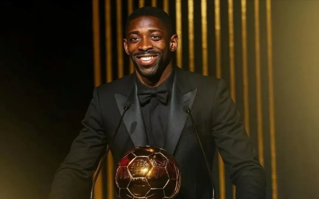 Ousmane Dembélé ganó el Balón de Oro por primera vez