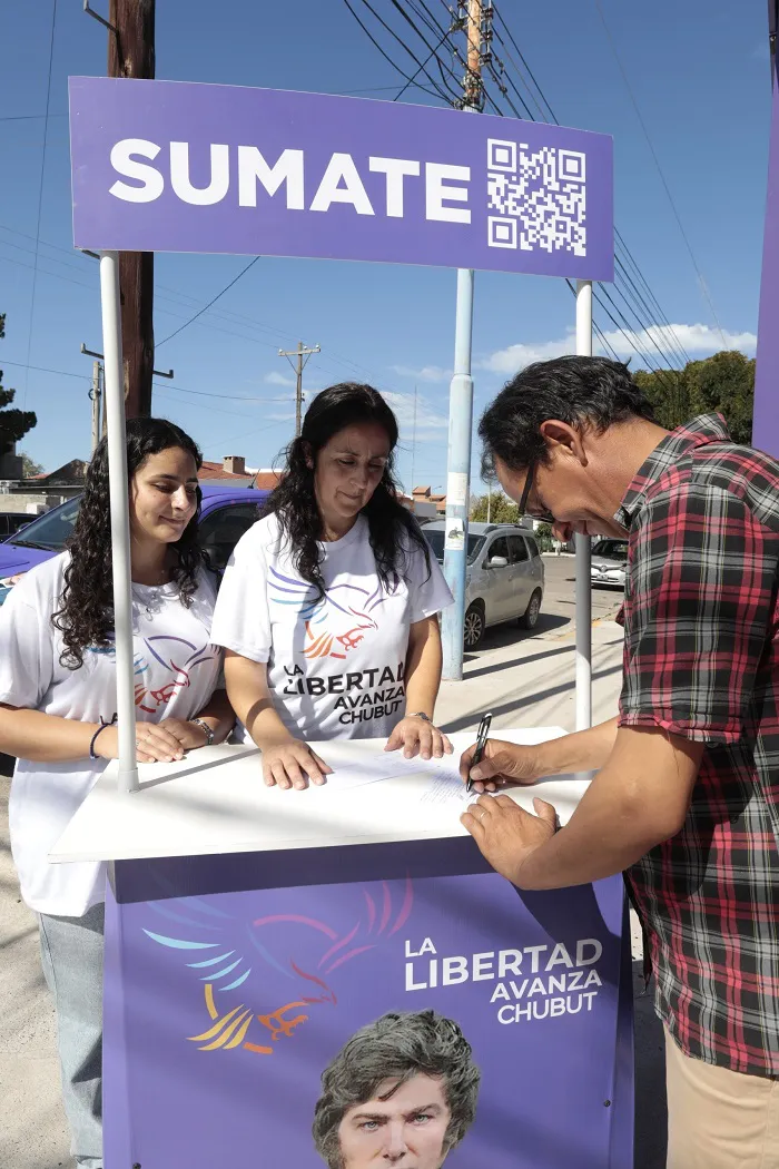 Afiliaciones en Chubut LLA