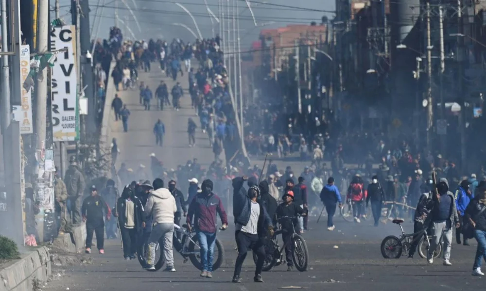 Crisis en Bolivia