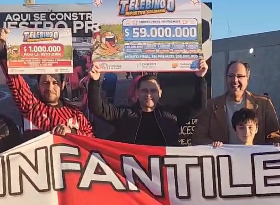 40 millones de pesos del Telebingo Deportivo a un vecino de Puerto Madryn