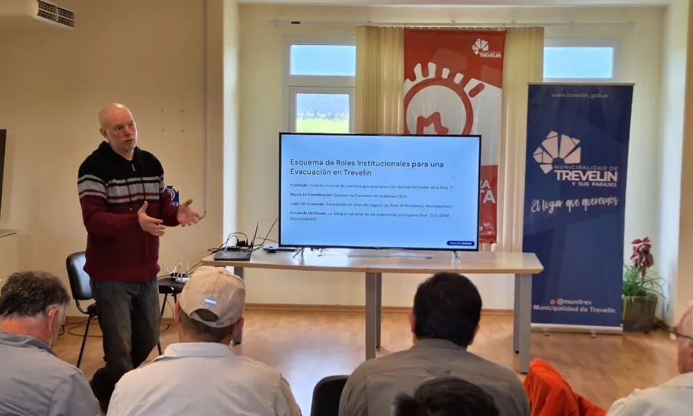 Instituciones de Trevelin coordinan acciones para prevenir incendios de interfase