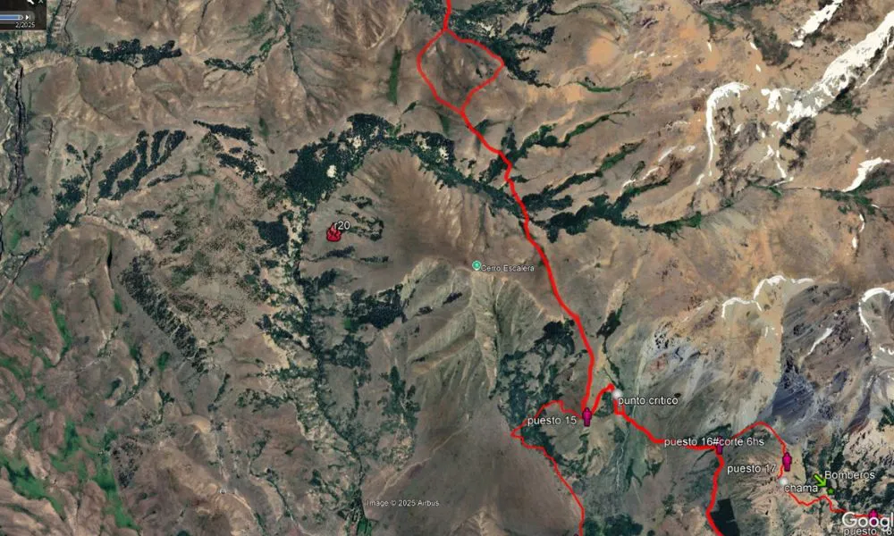 Incendio cordillera 28 de octubre 4