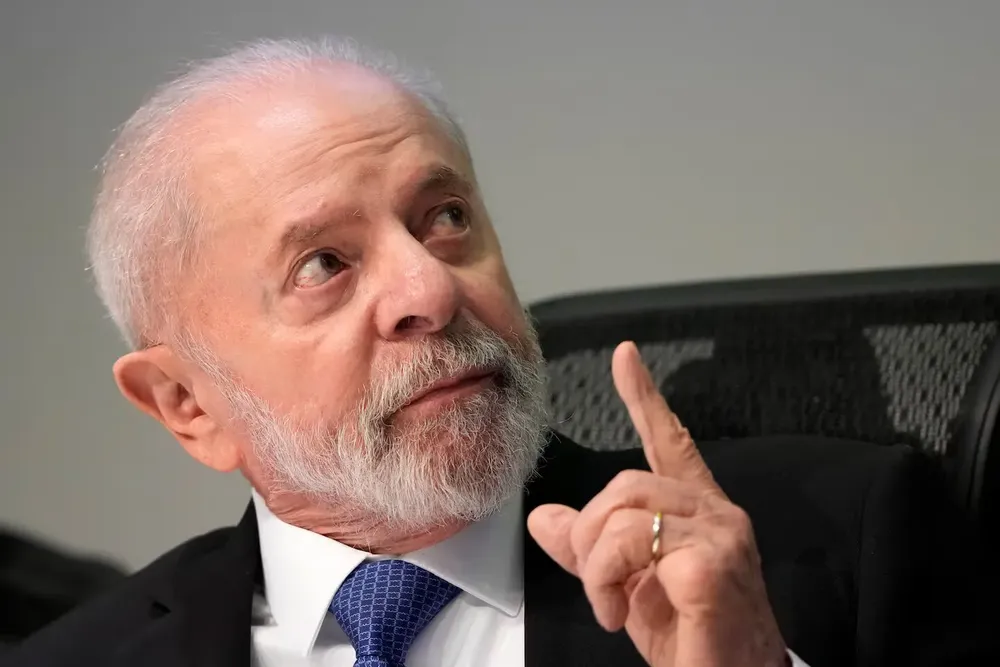 Presidente de Brasil Lula da Silva