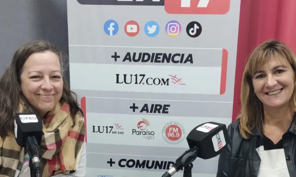 Docentes Karina Díaz y Lorena Lucas