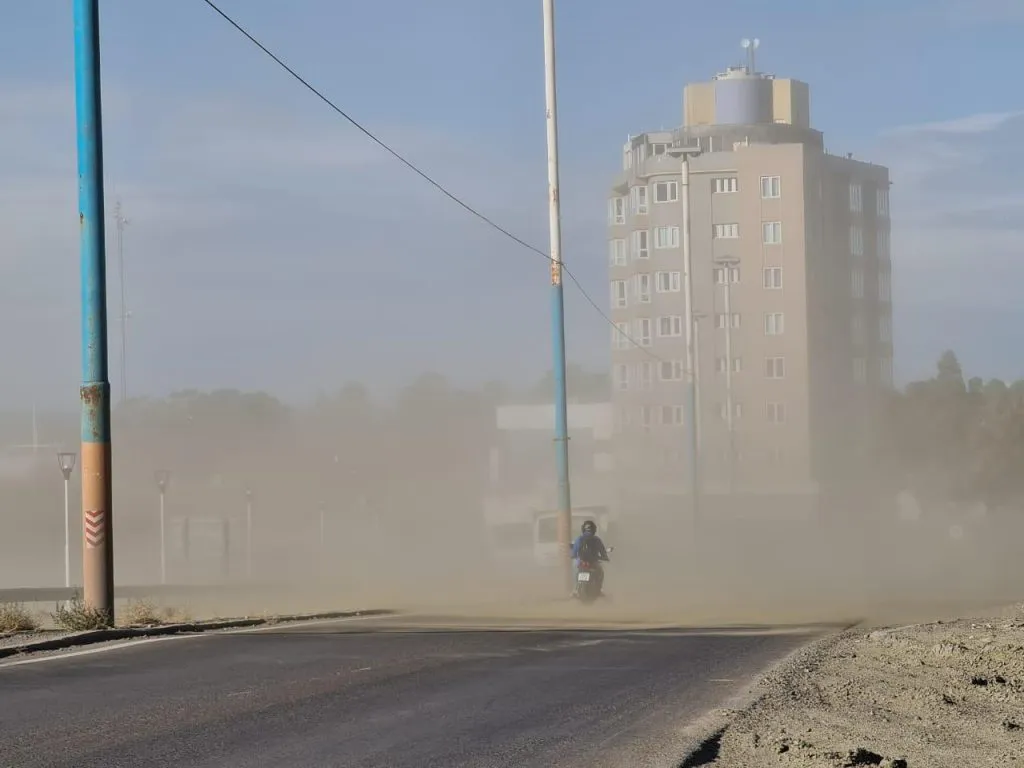 Viento en Comodoro Rivadavia