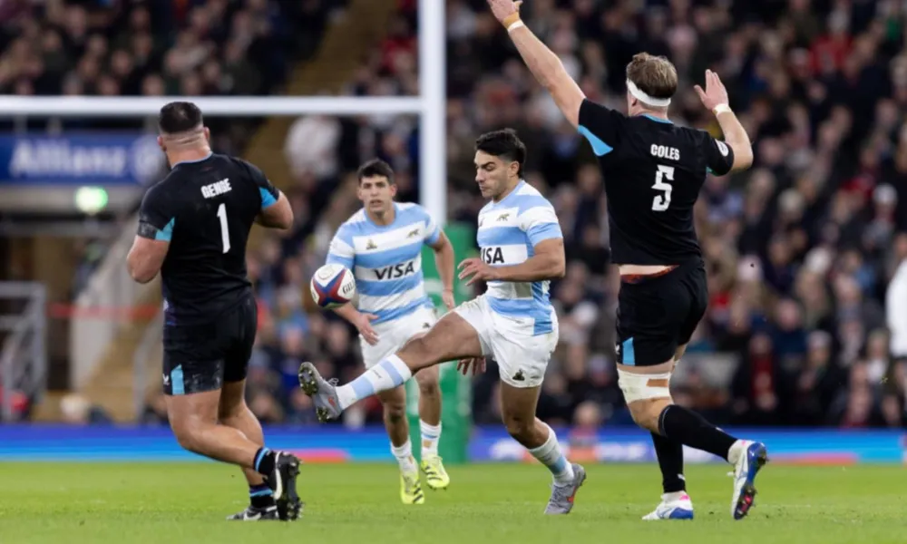 Los Pumas cayeron ante Inglaterra