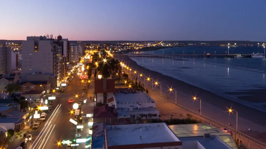 Vista aérea Puerto Madryn