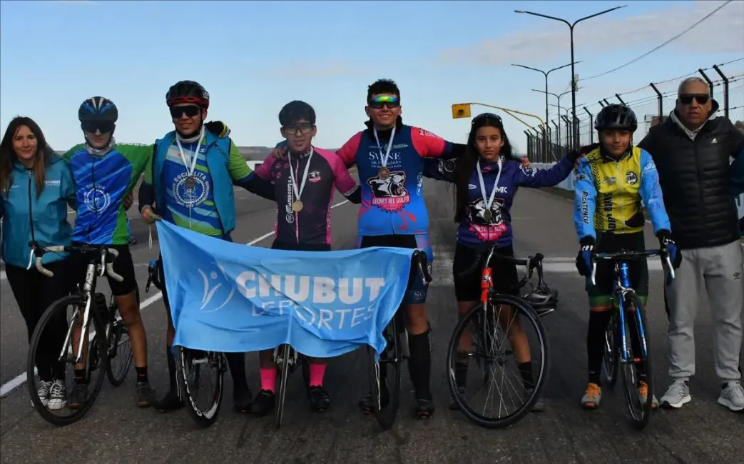 Ciclismo juvenil en el marco de los Juegos Deportivos Evita