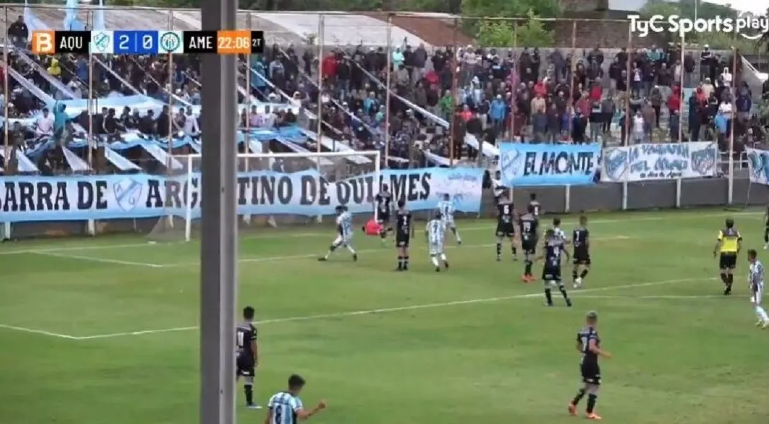 Dos jugadores de Argentino de Merlo agredieron a un asistente tras la derrota ante Argentinos de Quilmes