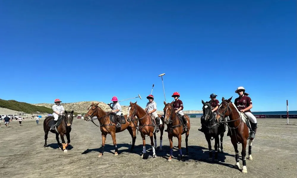 Puerto Pirámides celebró la 7ª edición del Patagonia Beach Polo