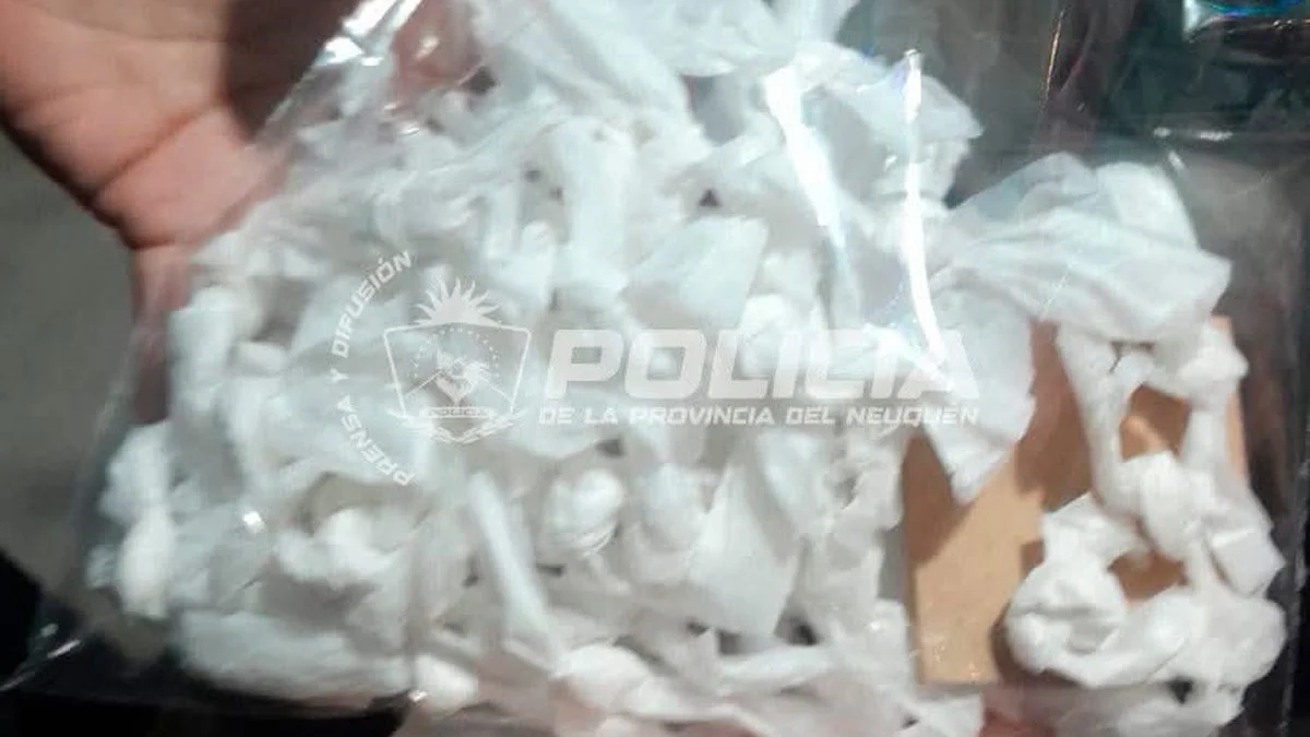 Cocaína secuestrada