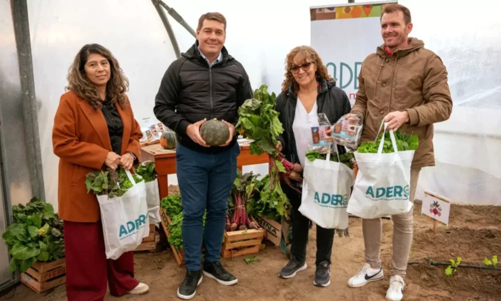Inauguraron invernáculo en Rawson