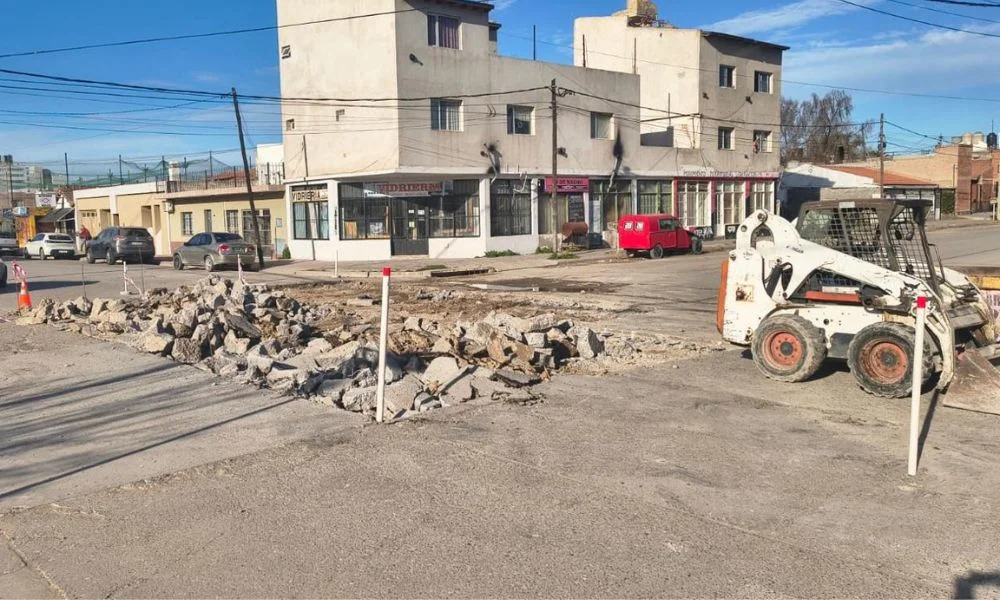 Cambio momentáneo de circulación en Madryn