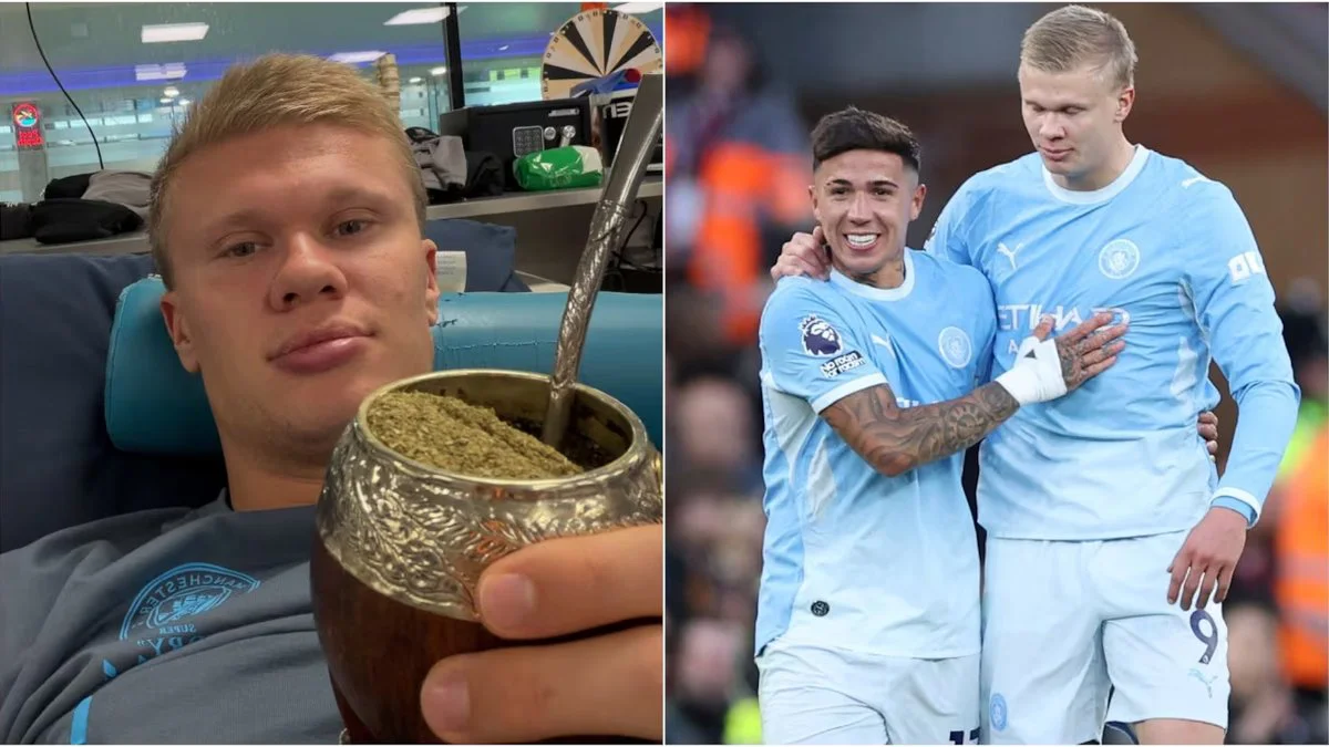 erling-haaland-publico-una-selfie-tomando-mate