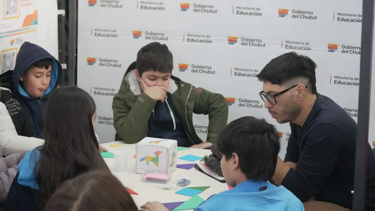 Stand del Ministerio de Educación