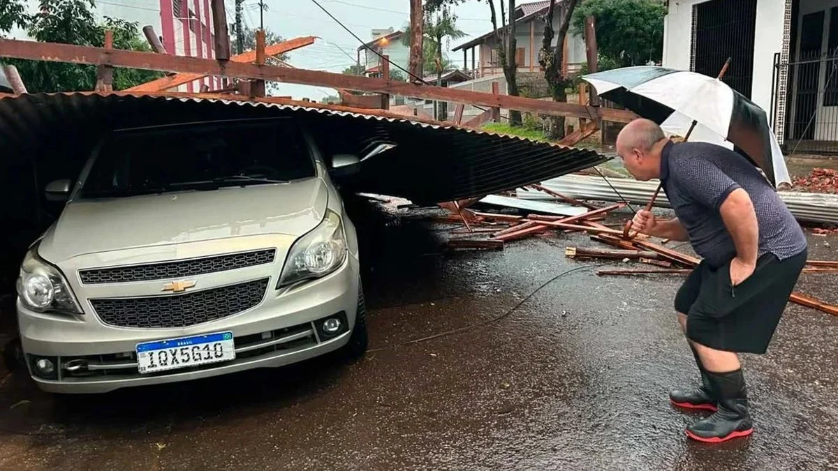 Temporal en Brasil (El Litoral)