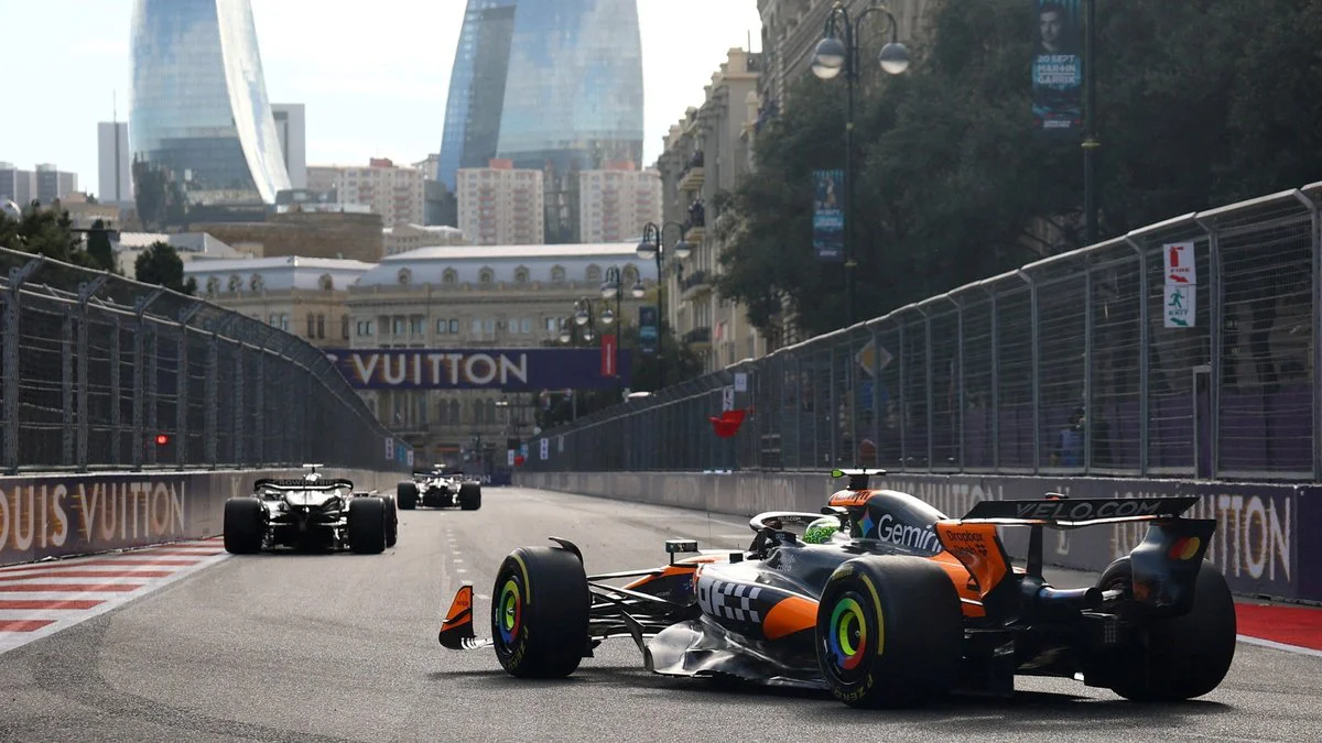 Gran Premio de Azerbaiyán. Foto REUTERS / Clarín