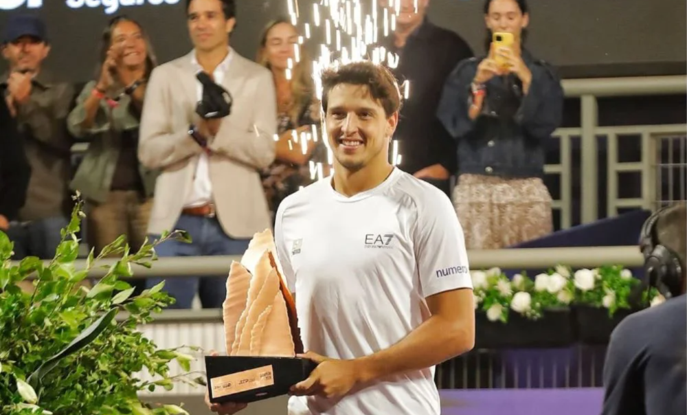 El ítalo-argentino cerró la gira sudamericana con su quinto título ATP.