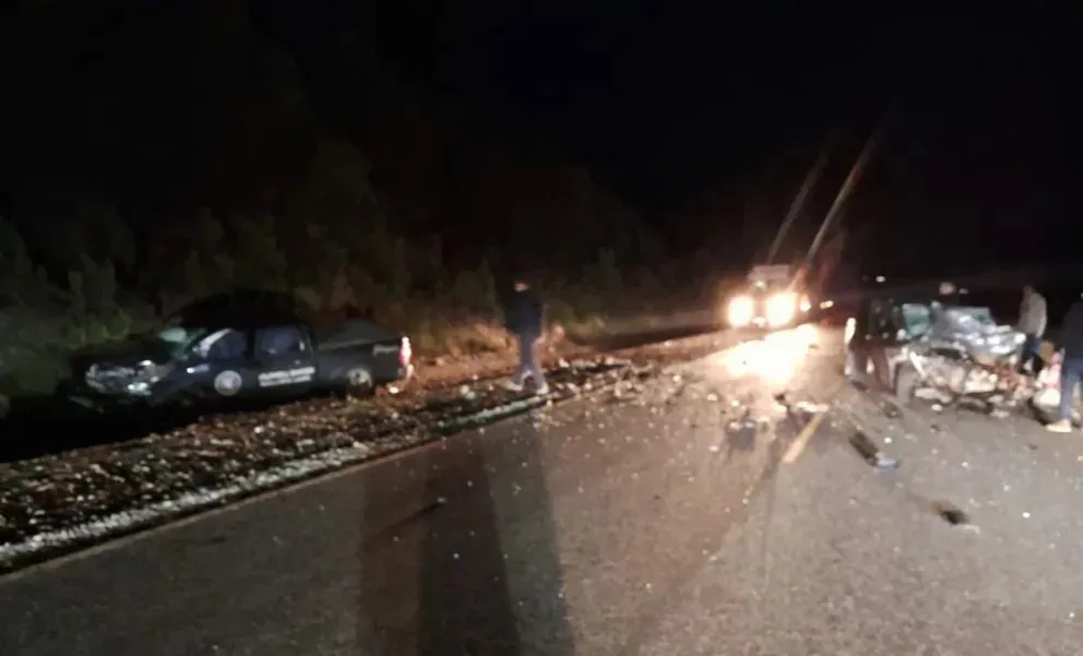 Choque en Ruta 40