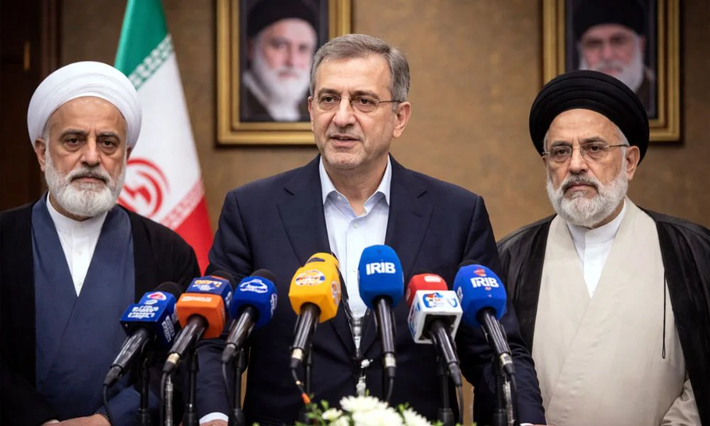 Masud Pezeshkian, Golamhosein Mohseni Eyei Foto Aurora Israel