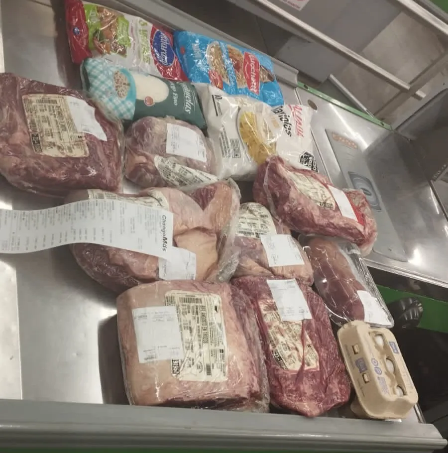 Robo de mercadería en un comercio