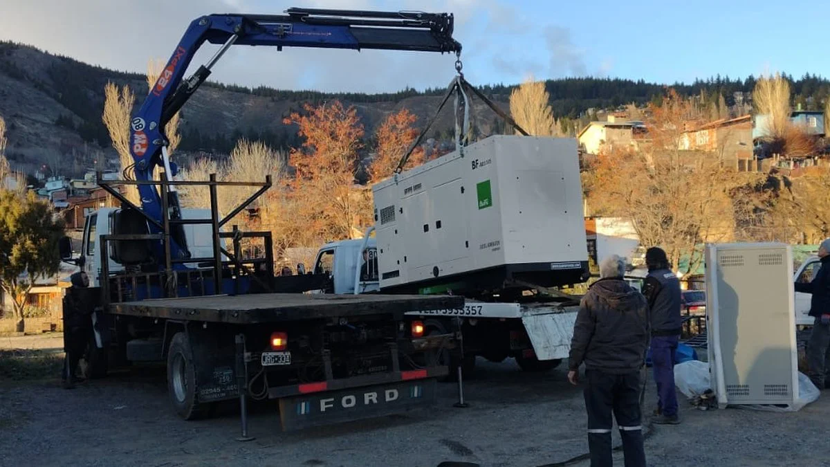 Nuevo generador eléctrico para el Hospital Esquel