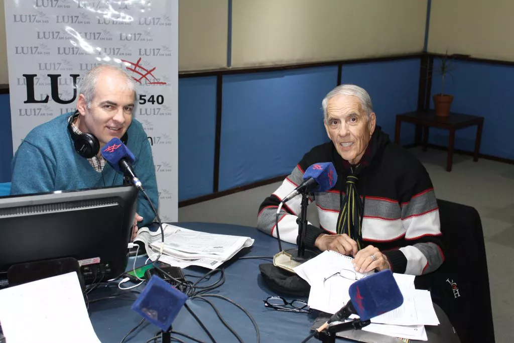 Diego Castro junto a Cabulín