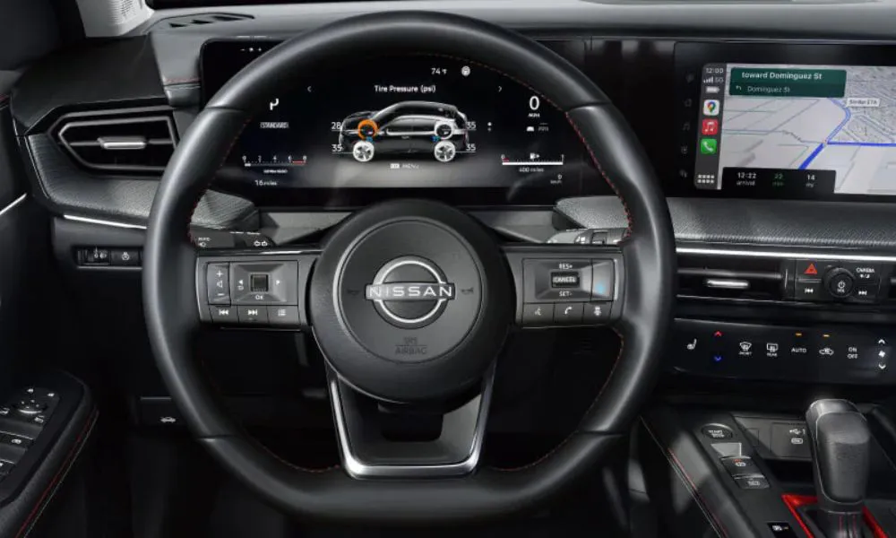 Interior de Nissan Kicks
