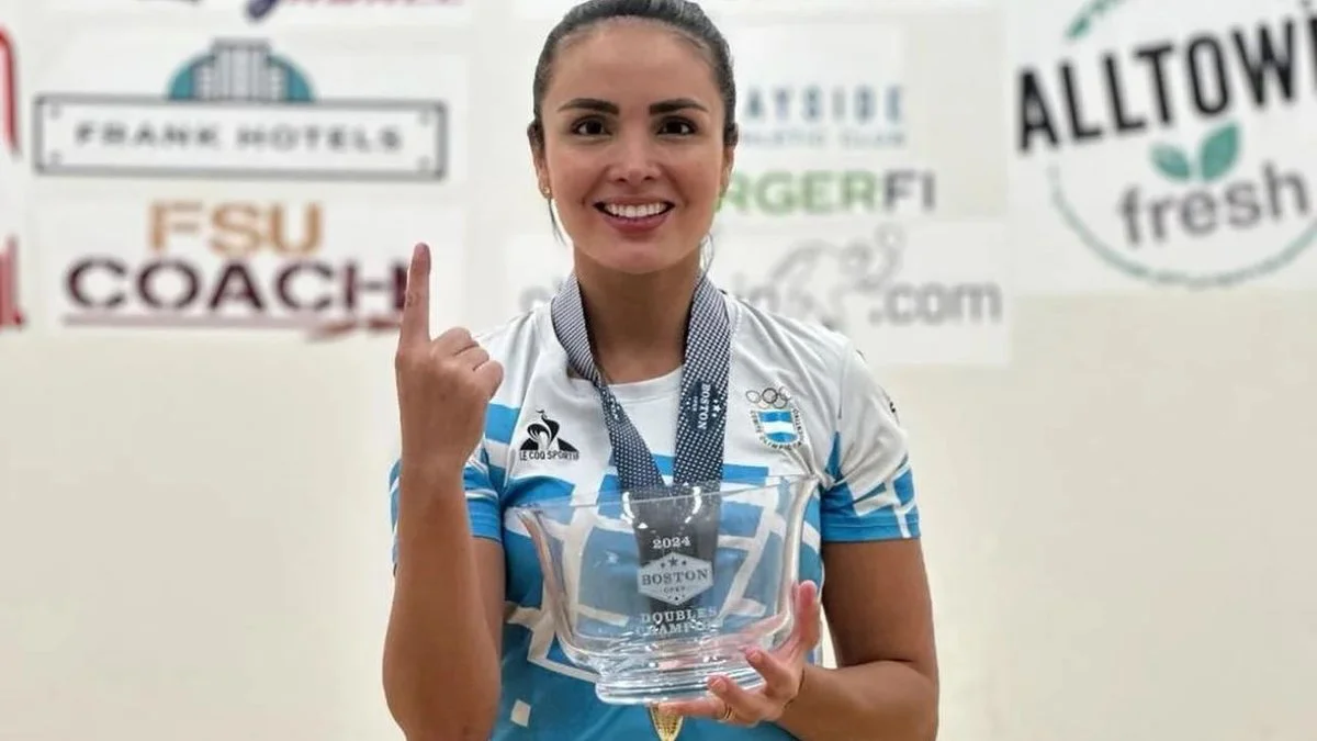 María José Vargas Mundial de Racquetball.
