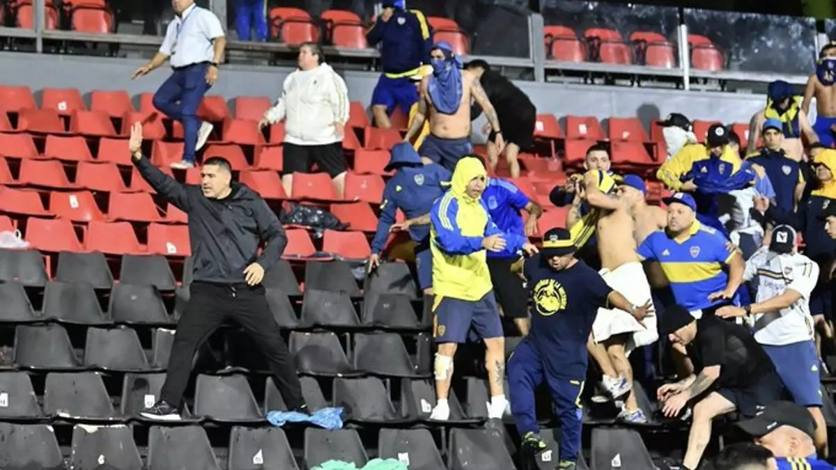 Incidentes entre Boca y Gimnasia 