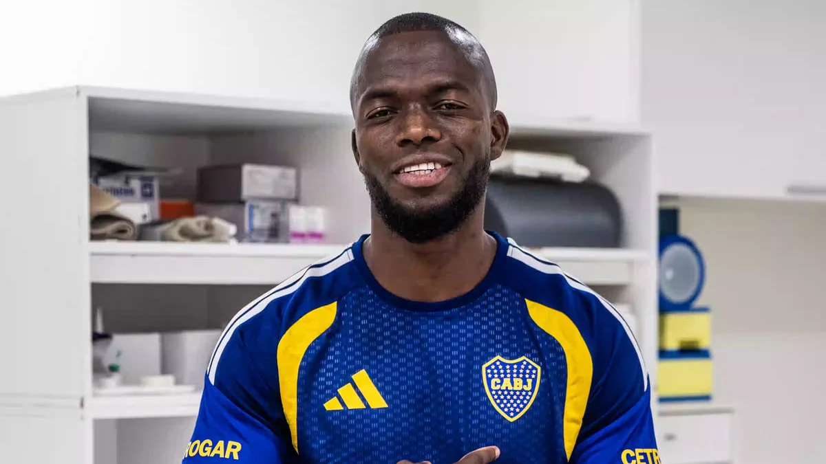 Enner Valencia. Foto bocajuniors.com.ar