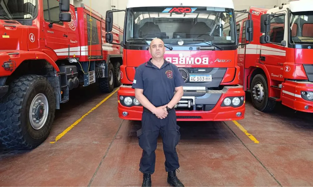 Javier Soto Bomberos Madryn