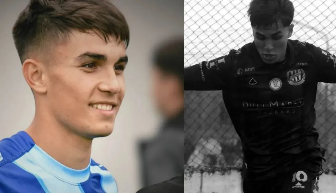 Camilo Nuin, jugador de la reserva de San Telmo
