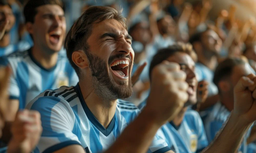 Argentinos en el Mundial. Imagen ilustrativa Magnific