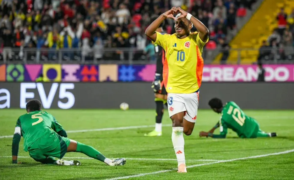 Colombia venció 1-0 a Arabia Saudita en su debut por el Mundial Sub 20