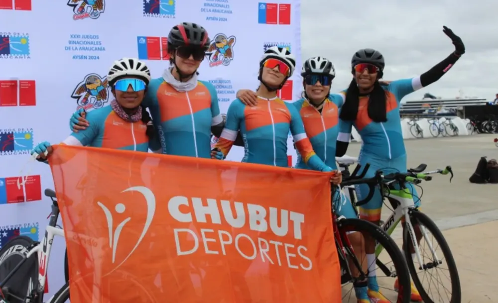 Ciclistas chubutenses