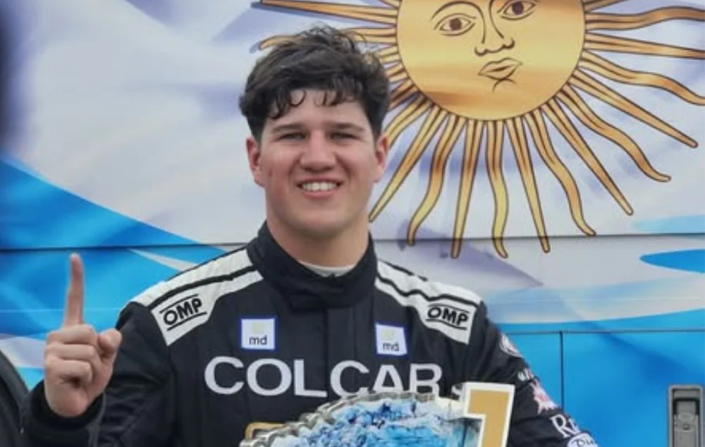 El mendocino ganó en pista con el BMW, pero la técnica lo dejó afuera.